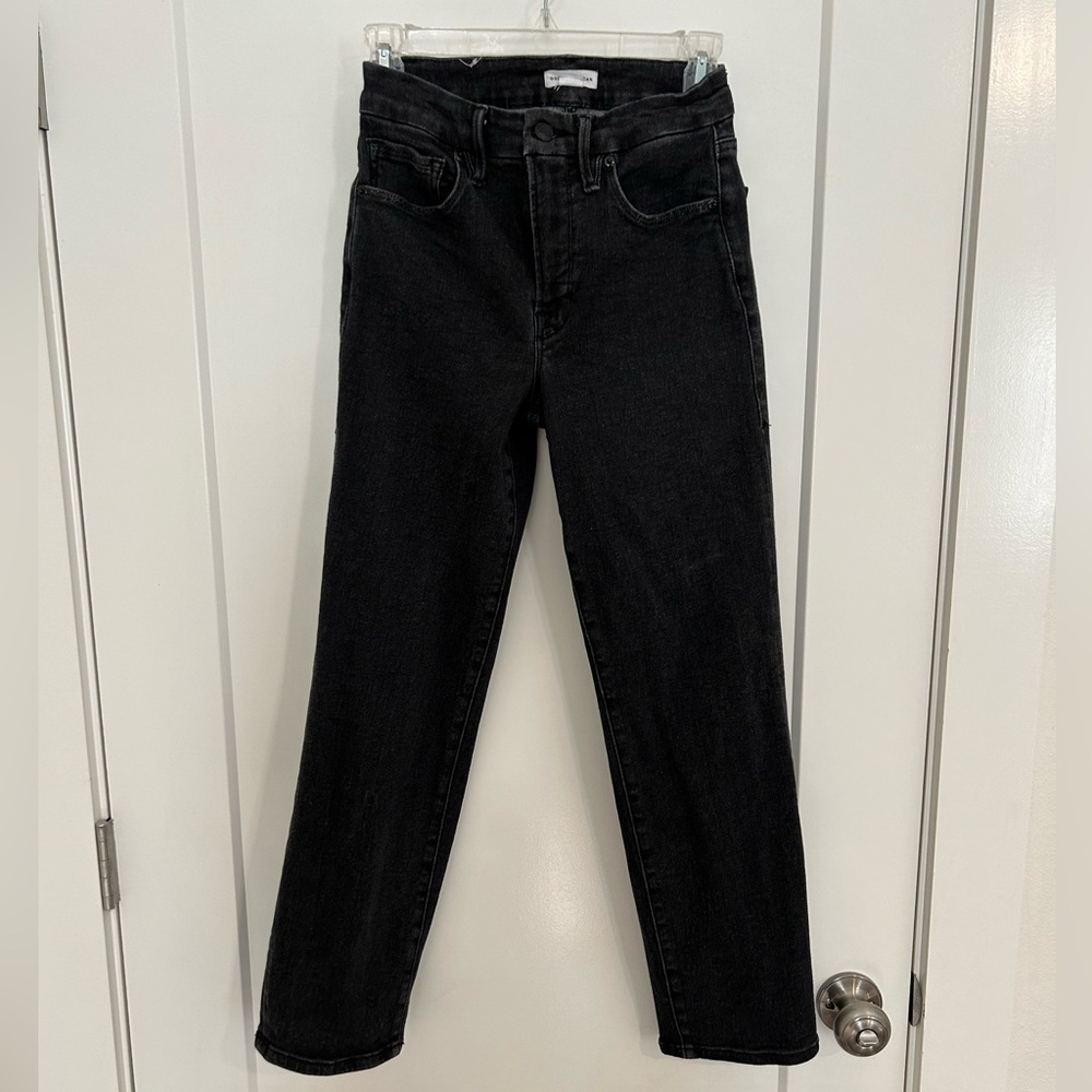 Good American black jeans size 4